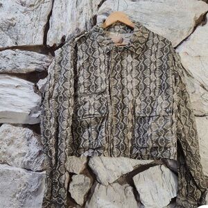 Blank NYC Snake Print Jacket